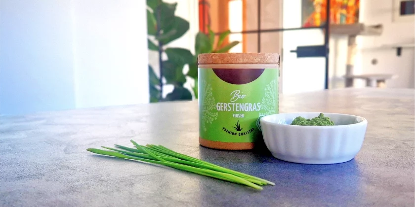 Gerstengras Gruener Boost fuer die Vitalitaet 1